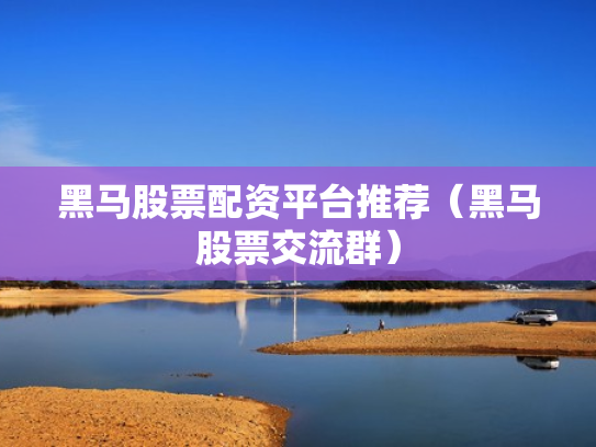 黑马股票配资平台推荐（黑马股票交流群）