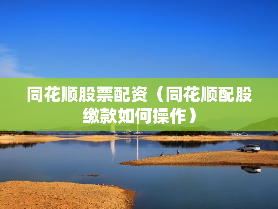 同花顺股票配资（同花顺配股缴款如何操作）