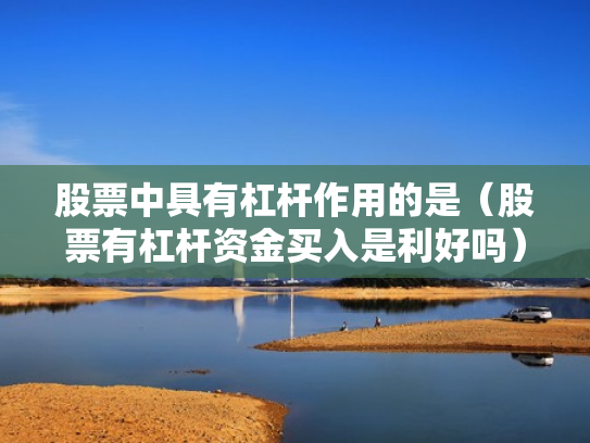 股票中具有杠杆作用的是（股票有杠杆资金买入是利好吗）