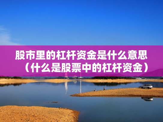 股市里的杠杆资金是什么意思（什么是股票中的杠杆资金）