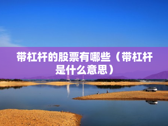 带杠杆的股票有哪些（带杠杆是什么意思）