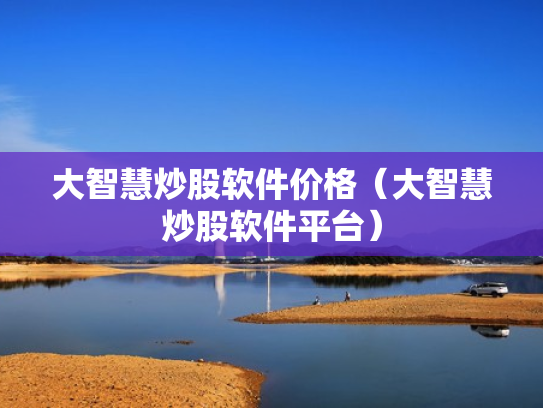 大智慧炒股软件价格（大智慧炒股软件平台）