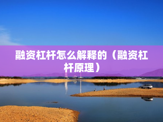 融资杠杆怎么解释的（融资杠杆原理）