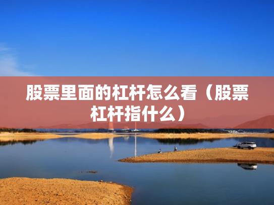 股票里面的杠杆怎么看（股票杠杆指什么）