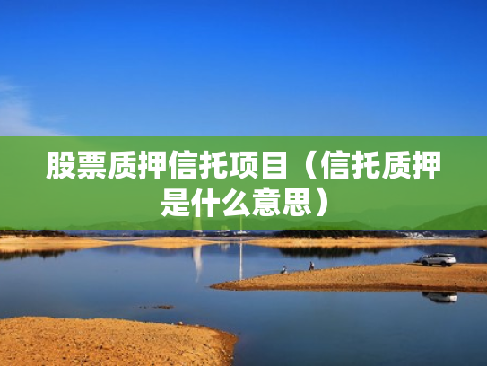 股票质押信托项目（信托质押是什么意思）