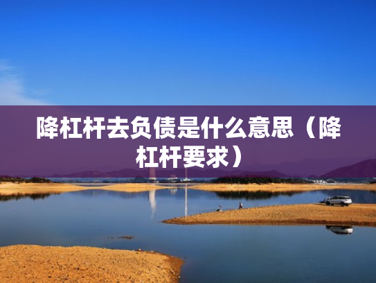 降杠杆去负债是什么意思（降杠杆要求）