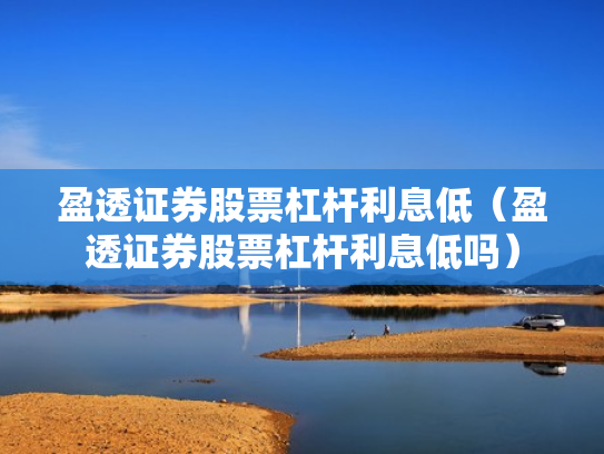 盈透证券股票杠杆利息低（盈透证券股票杠杆利息低吗）