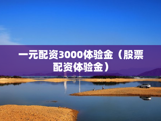 一元配资3000体验金（股票配资体验金）