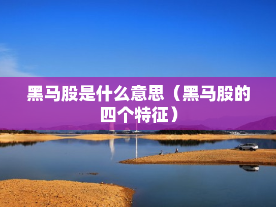 黑马股是什么意思（黑马股的四个特征）
